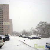 Наконец-то! Зима в городе! 