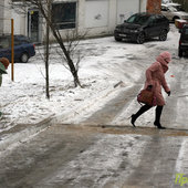 Владивосток проснулся в ледовом панцире 