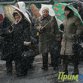 Снег кружится... летает... и тает...