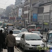 Смог похитил солнце во Владивостоке 