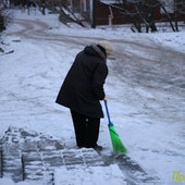 Осень подарила нам белоснежное утро! 