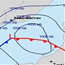 Подробная карта циклона