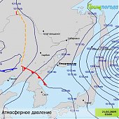 Подробная карта циклона