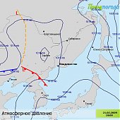 Подробная карта циклона