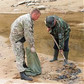 Беда в заповедник пришла с моря, а помощь – с берега (ФОТО)