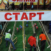 Поросячая олимпиада собрала лучших «спортсменов»(ФОТО)