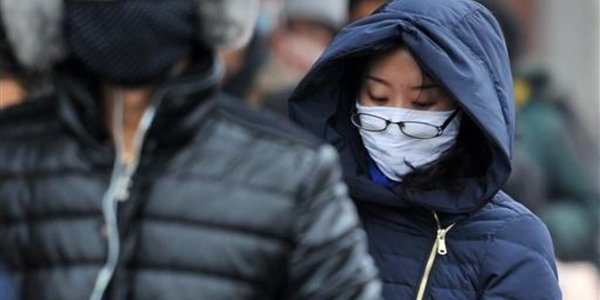 В Китае местами ожидается серьёзное загрязнение воздуха