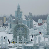 В Китае открылся ежегодный фестиваль льда и снега