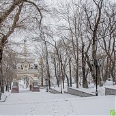 Две декадные нормы снега выпали во Владивостоке 8 февраля