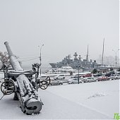 Две декадные нормы снега выпали во Владивостоке 8 февраля