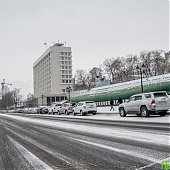 Две декадные нормы снега выпали во Владивостоке 8 февраля