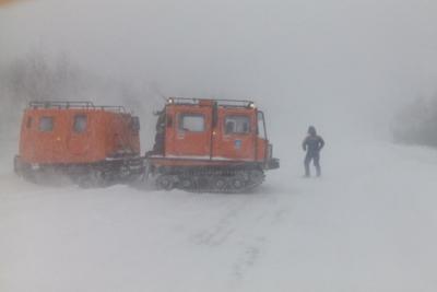Магадан парализован из-за сильнейшего снегопада