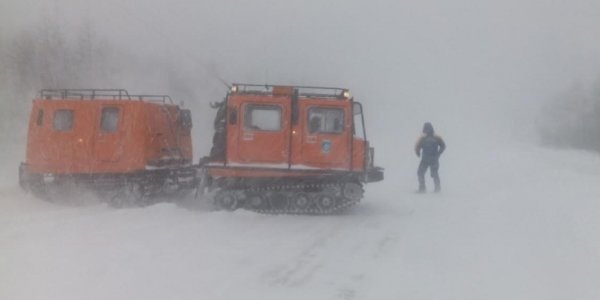 Магадан парализован из-за сильнейшего снегопада