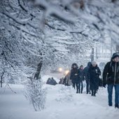 В Москве прошёл рекордный снегопад