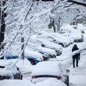 В Москве прошёл рекордный снегопад