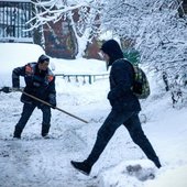 В Москве прошёл рекордный снегопад