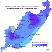 Март без осадков. Такое бывает? Климатический автограф марта в Приморье.