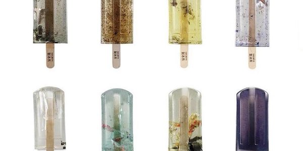 Художники создали мороженое из загрязнённых вод Тайваня