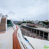 Круизный лайнер «Sun Princess» впервые посетил Владивосток