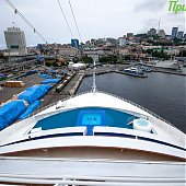 Круизный лайнер «Sun Princess» впервые посетил Владивосток