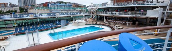 Круизный лайнер «Sun Princess» впервые посетил Владивосток