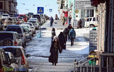 Начало новой недели в Приморье будет морозным
