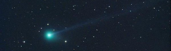 Зелёная комета с синим хвостом приблизится к Земле 27 ноября