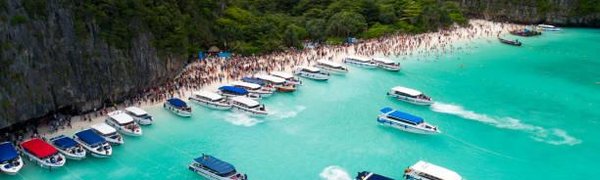 Тайская бухта из фильма «Пляж» закрывается из-за наплыва туристов