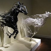 Произведения искусства из мусора (ФОТО)