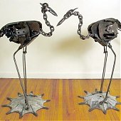 Произведения искусства из мусора (ФОТО)