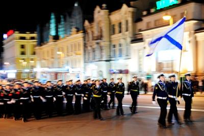В среду во Владивостоке пройдет очередная репетиция парада Победы
