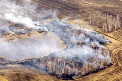 Пожары в России: вид из космоса
