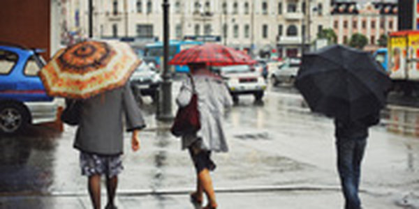 Почти трое суток в Приморье будут сильные дожди