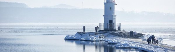 Штормовое предупреждение на интенсивный взлом припайного льда
