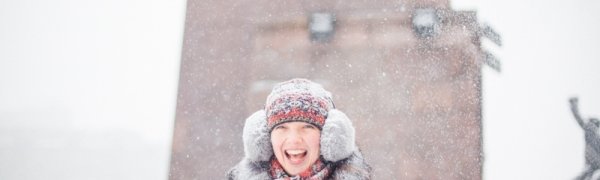 Очередной циклон принес в Приморье снег и метель: Обзор