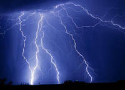  Три молнии в секунду: небывалая гроза в Китае