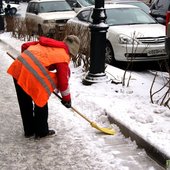 Долгожданный снег во Владивостоке!