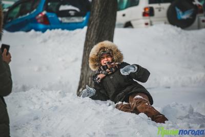 Обильный снегопад принес Владивостоку 1,3 месячной нормы осадков