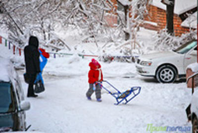 Первый декабрьский снег