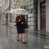 До конца рабочей недели в Приморье сохранится дождливая погода