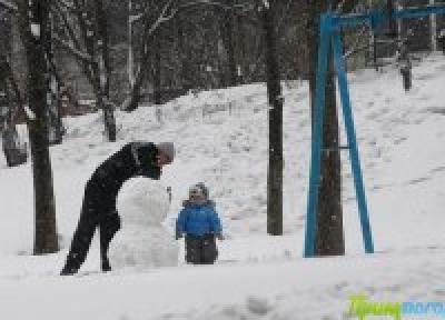 Европа снежная и нежная 