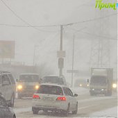 Заметает метель Владивосток (ФОТО)