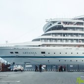 Первый в этом году круизный лайнер прибыл во Владивосток