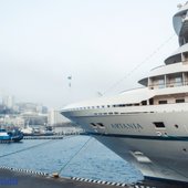 Первый в этом году круизный лайнер прибыл во Владивосток