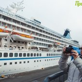 Первый в этом году круизный лайнер прибыл во Владивосток