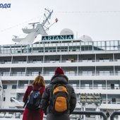 Первый в этом году круизный лайнер прибыл во Владивосток