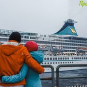 Первый в этом году круизный лайнер прибыл во Владивосток