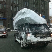 Снегопады в мире