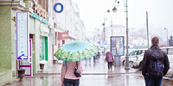 Вчера вечером во Владивостоке прогремела гроза