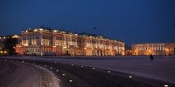 Привет из заснеженного Петербурга